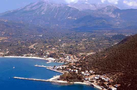 The tourist resort of Vasiliki - 