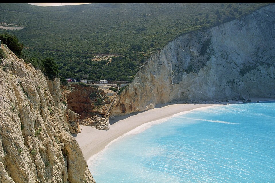 Porto Katsiki Lefkada - View of Porto Katsiki beach without visitors by Porto Katsiki Lefkada