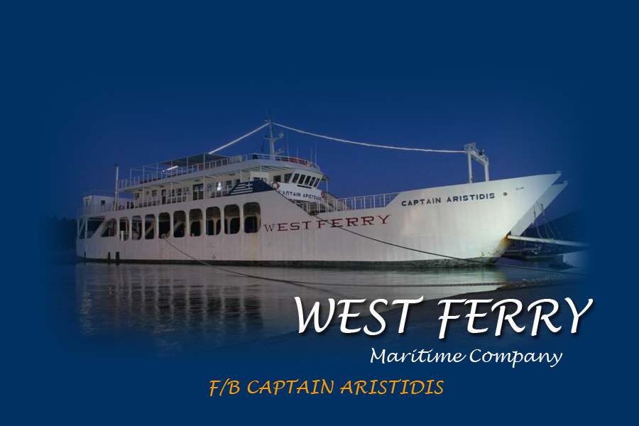 F/B CAPTAIN ARISTIDIS  FERRIES IN  Nidri Lefkada Ionian Island