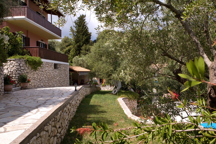 AGIOS NIKITAS Picture of the Swimming Pool and the Villas CLICK TO ENLARGE