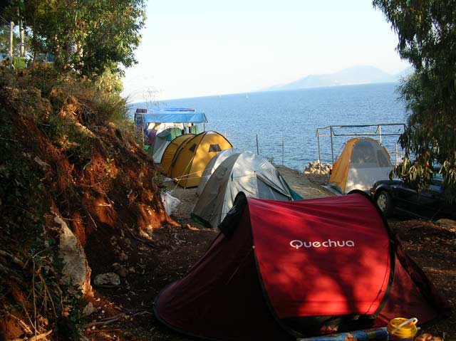 MARANTOCHORI Image of the Campsite CLICK TO ENLARGE