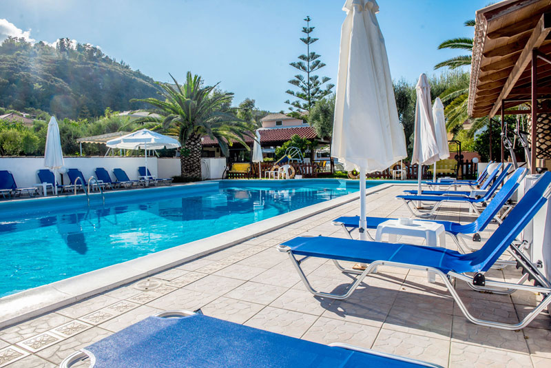 Pool Photo Alexaria Holidays Apartments Agios Ioannis Lefkada CLICK TO ENLARGE