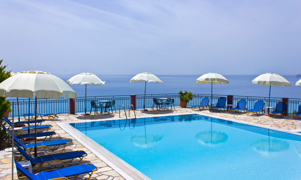 SIRIOS HOTEL IN  Kathisma Beach LEFKADA IONIAN ISLANDS